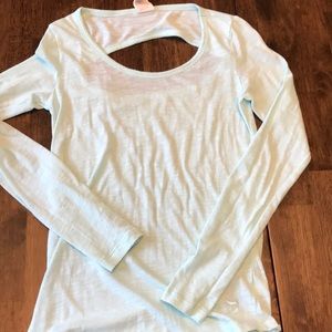 Mint green pink Victoria secret xs long sleeve tee